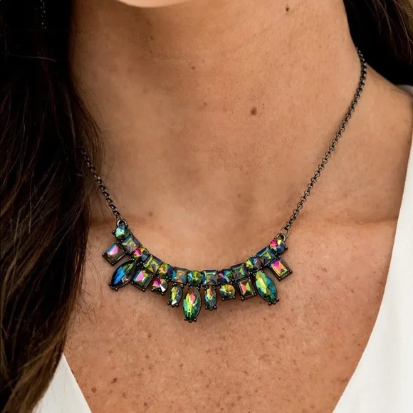 🆕Wish Upon a ROCK STAR - Multi Necklace and Earrings Set - Picture 1 of 6